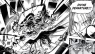 Shanks' one-sided win against Captain Kid (Image via Shueisha)
